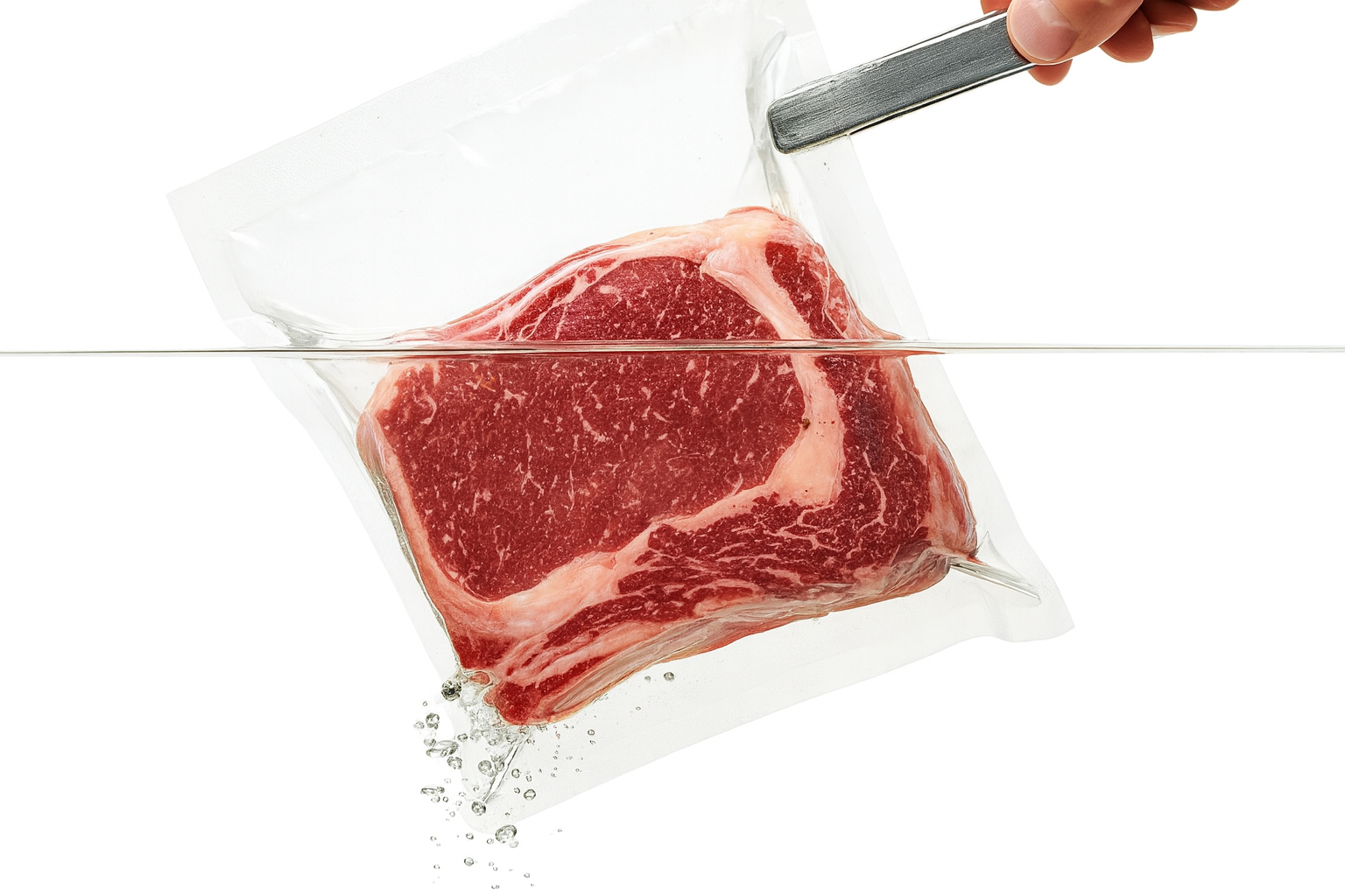 Cuisson sous vide à juste température